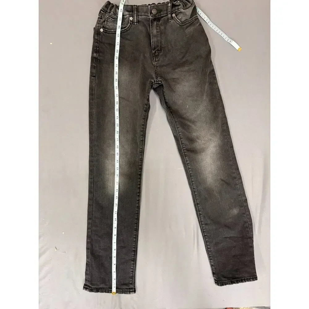 Old Navy Boys Slim 360 Stretch Built-In Tough Jeans Black Size 16 NWOT